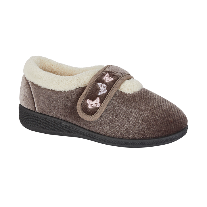 Temperance | Wide Fit Strap Slippers