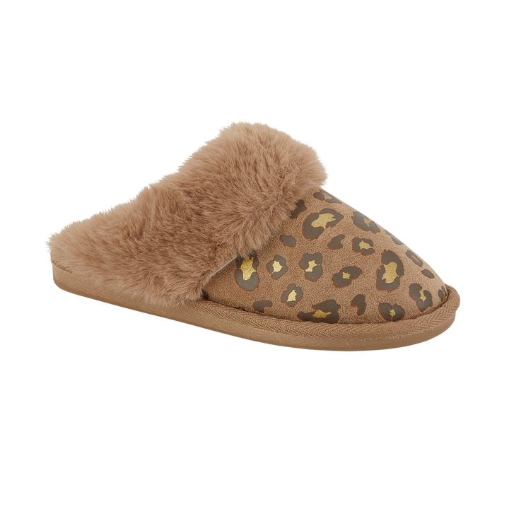 Perpetua | Leopard Mule Slipper
