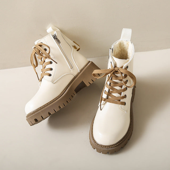 Fia | Lined Combat Boots