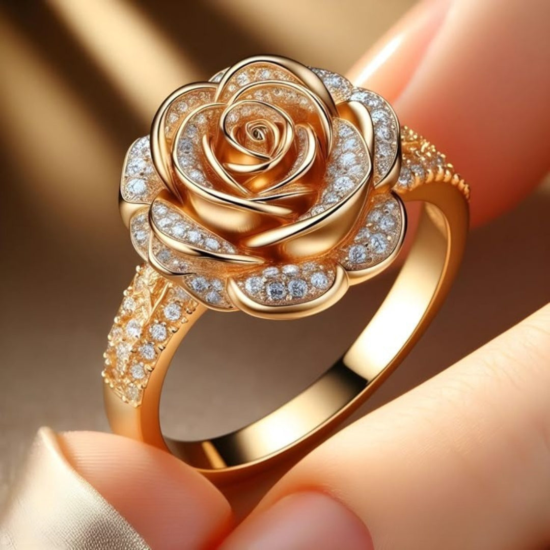 Christie | Rose Gold Zirconia Ring