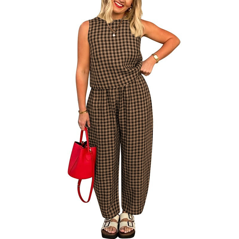 Leigh | Sleeveless Two-Piece Loungewear