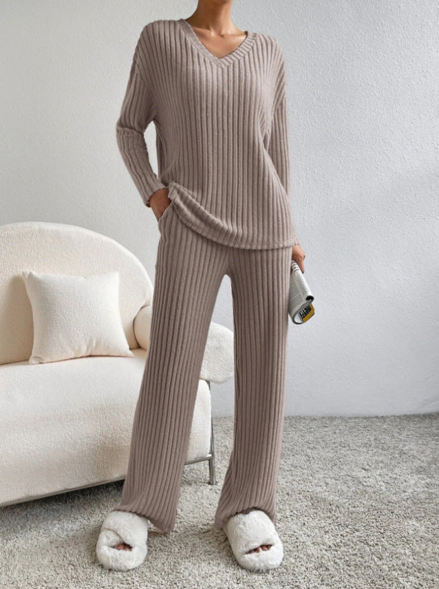 Elma | Long Sleeve V-Neck Top