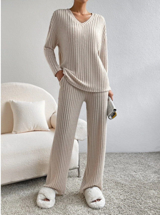 Elma | Long Sleeve V-Neck Top