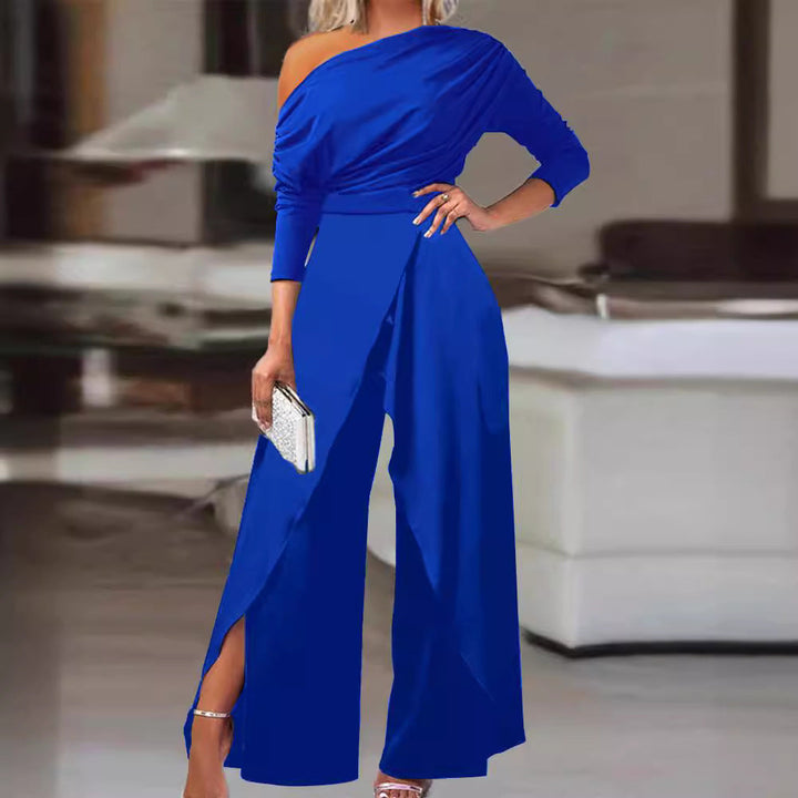Leilani | Ruched Wrap Split Hem