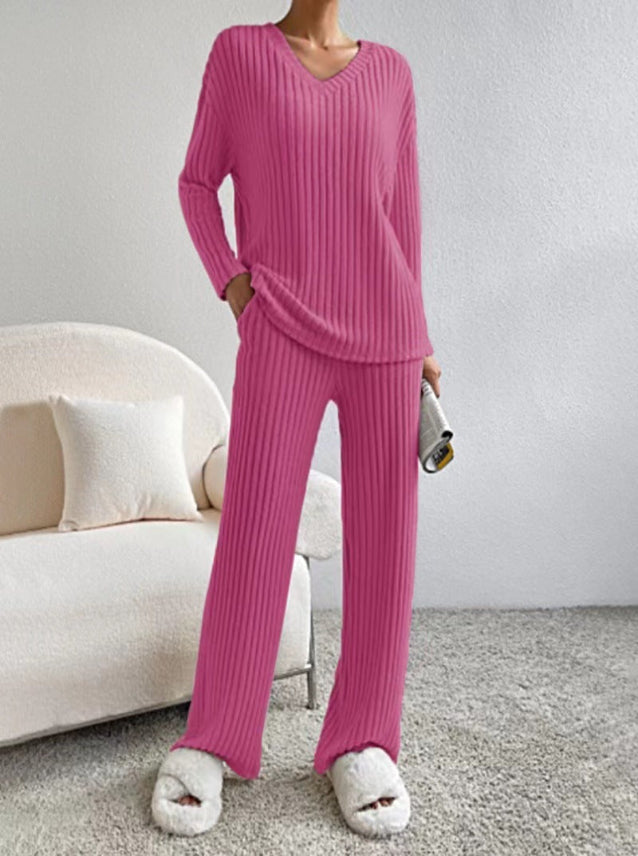 Elma | Long Sleeve V-Neck Top