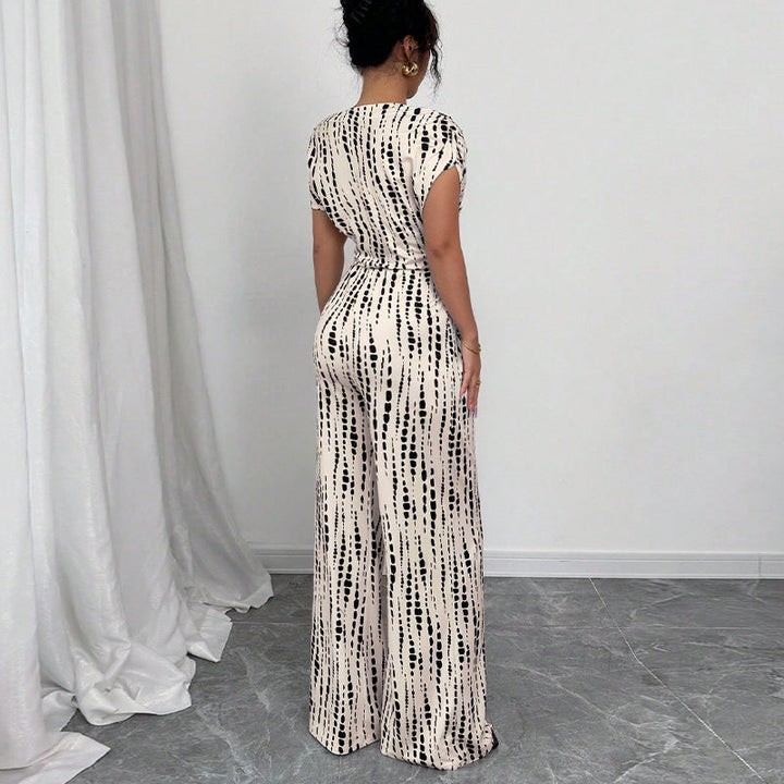 Kendra | Wide-Leg Oblique Strap Jumpsuit