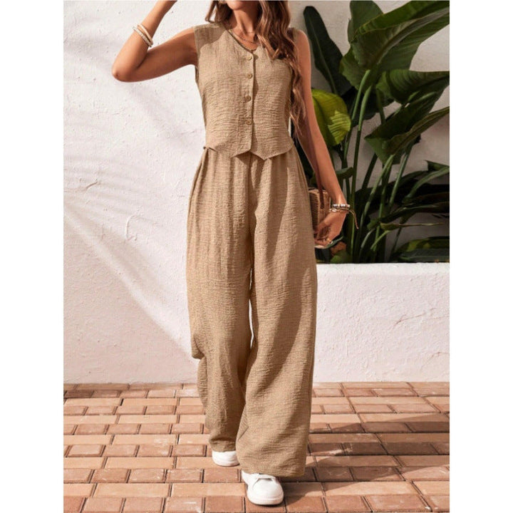 Charissa | Sleeveless V-Neck Top and
