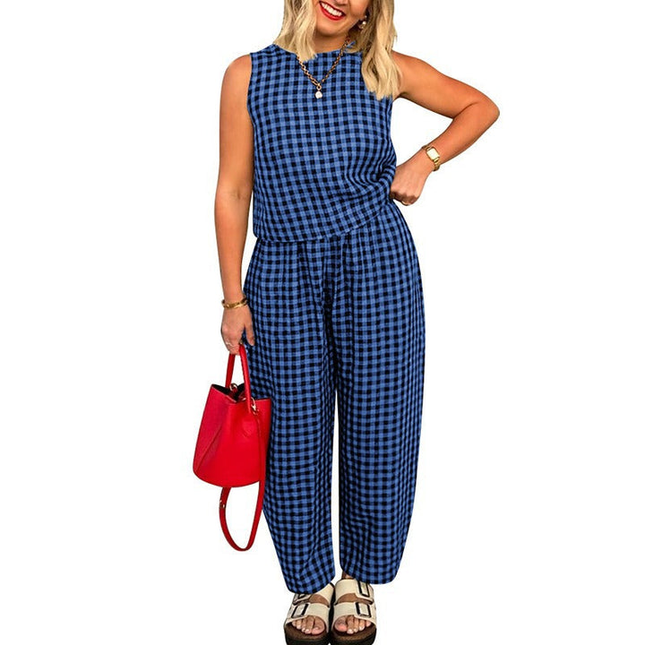 Leigh | Sleeveless Two-Piece Loungewear