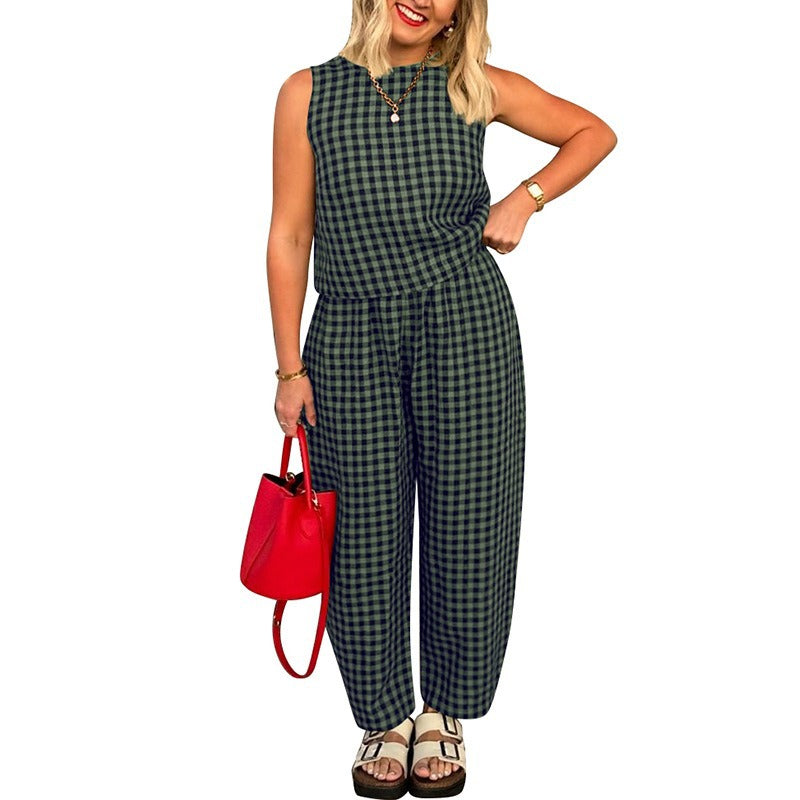 Leigh | Sleeveless Two-Piece Loungewear