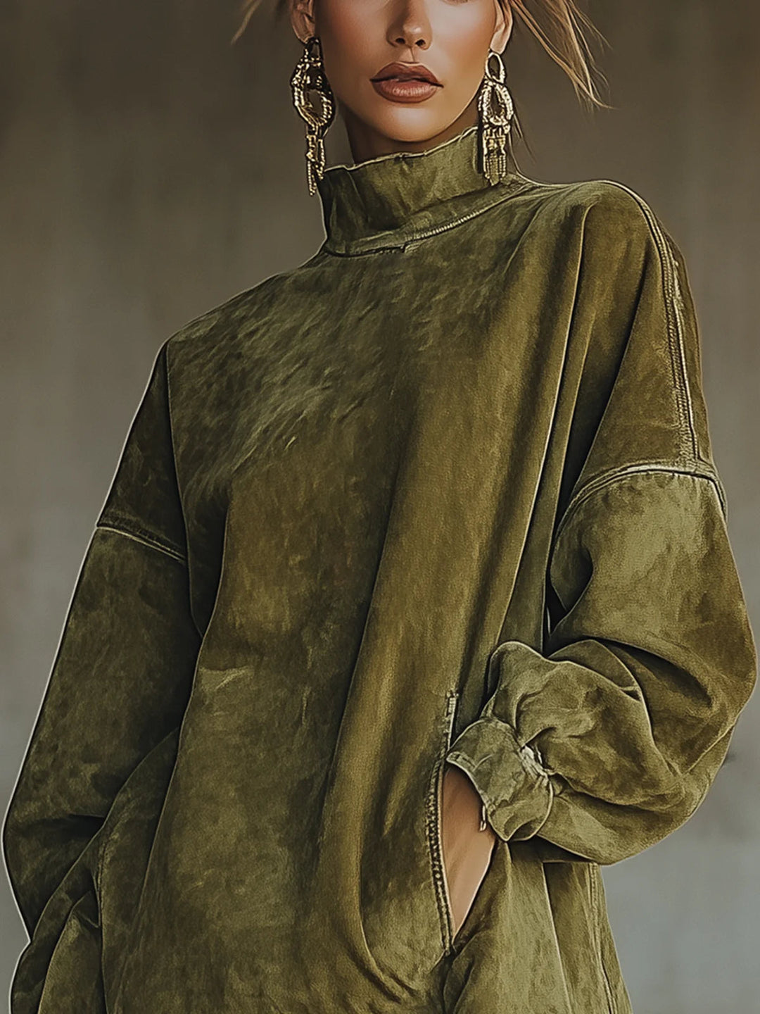 Ada | Cozy Fringe Dress