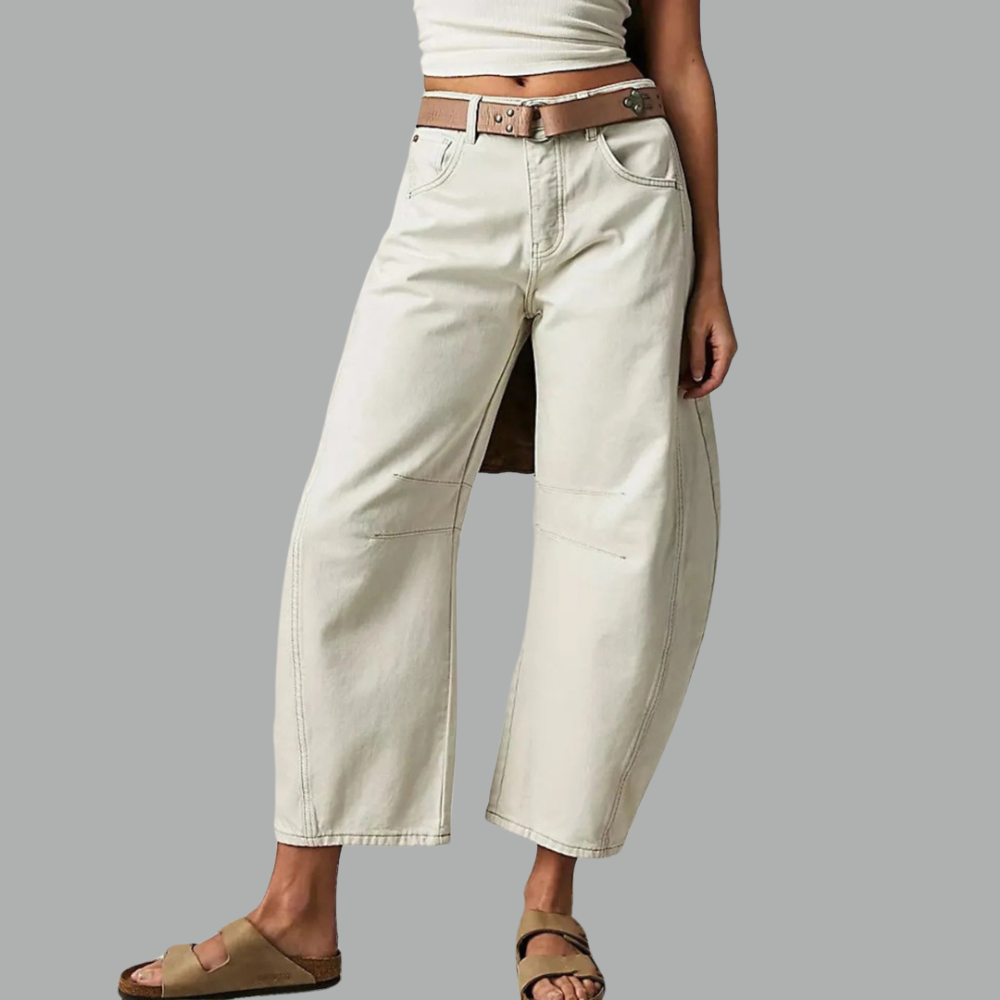 Barrel | High Waist Barrel Leg Jeans