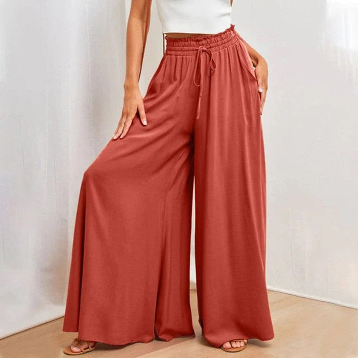 Terra | High Waist Wide Leg Pants