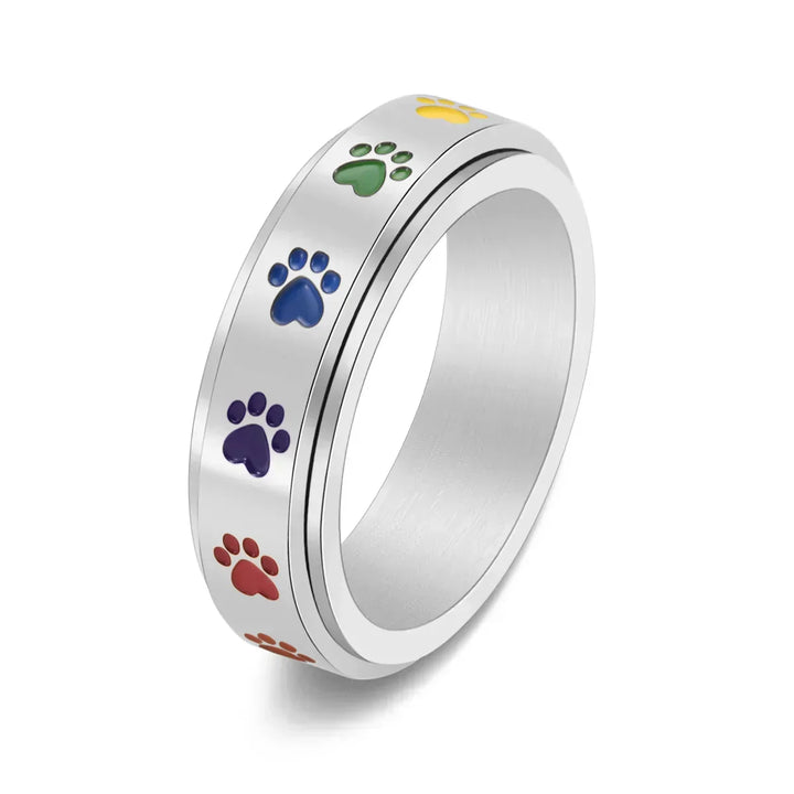 Nova | Rotating Paw Ring