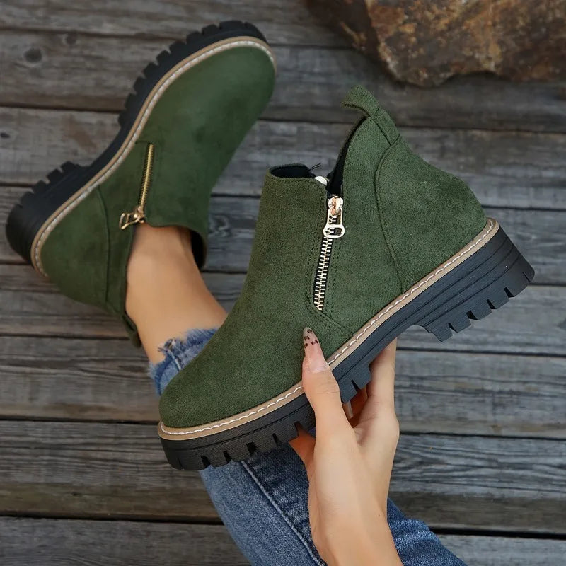 Bonnie | Ridge-Sole Platform Sneakers