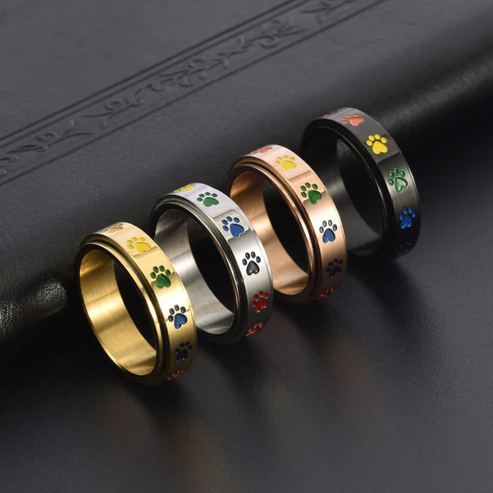 Nova | Rotating Paw Ring