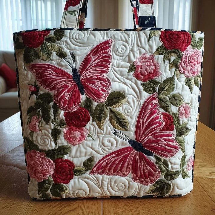 Ashira | Butterfly Patterns Quilted Tote