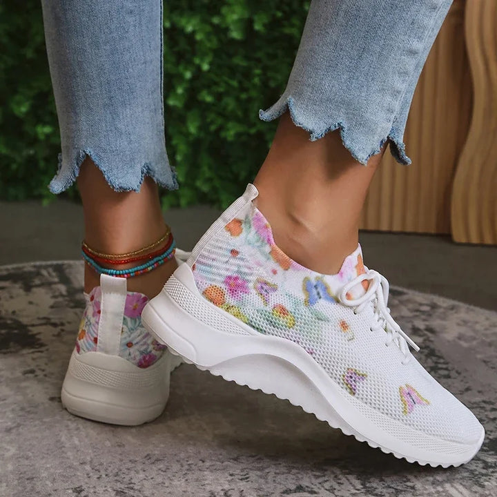 Nora | Print Platform Sneakers