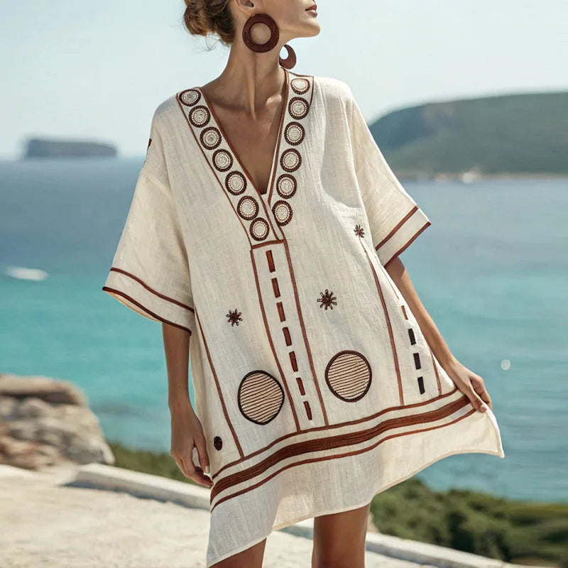 Ellamae | Striped Beach Dress