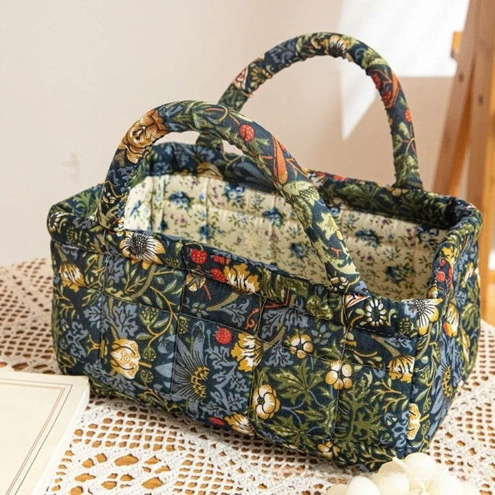 Aurora | Blue Floral Bento Bag