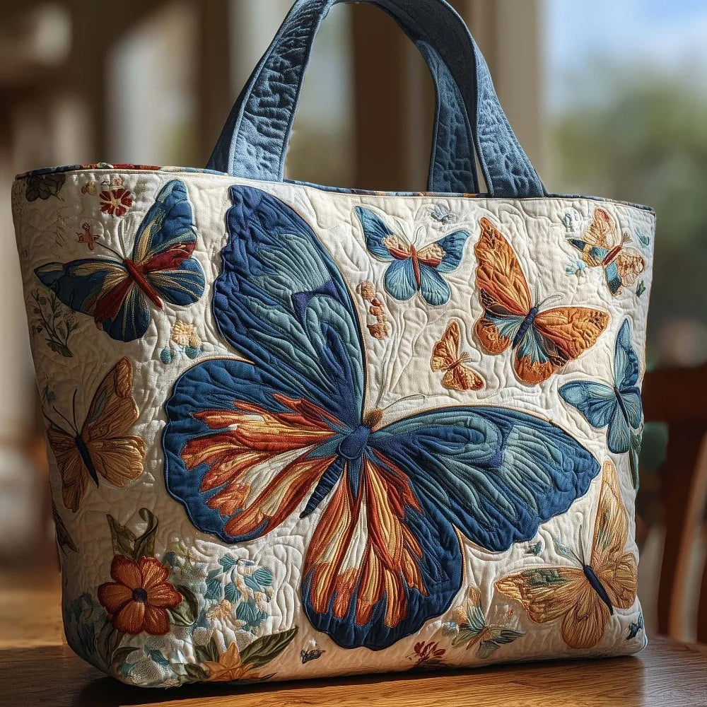Ashira | Butterfly Patterns Quilted Tote