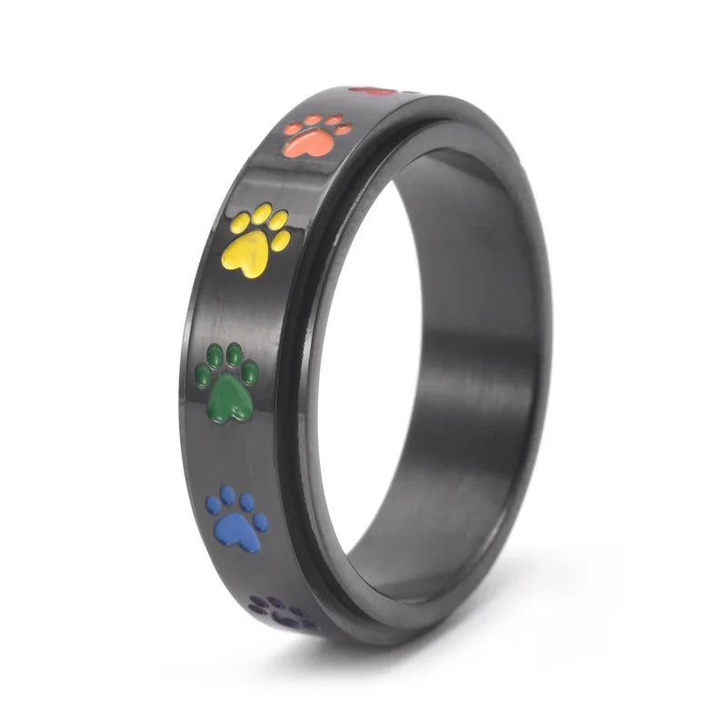 Nova | Rotating Paw Ring