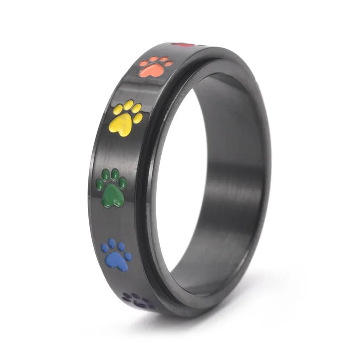 Nova | Rotating Paw Ring