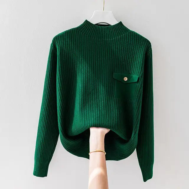 Henrietta | Elegant Knit Pullover