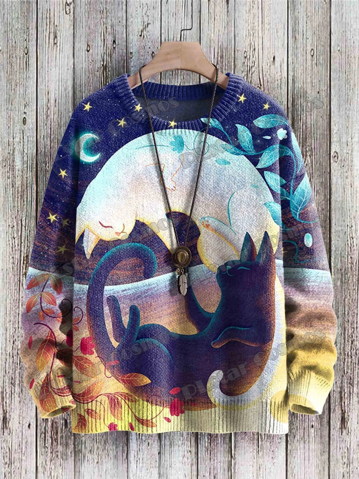 Felix | Funny Vintage Cat Art Pullover