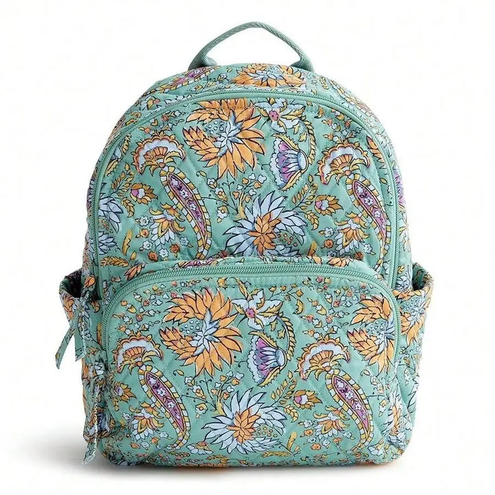 Beverley | Gemstone Paisley Quilted Backpack