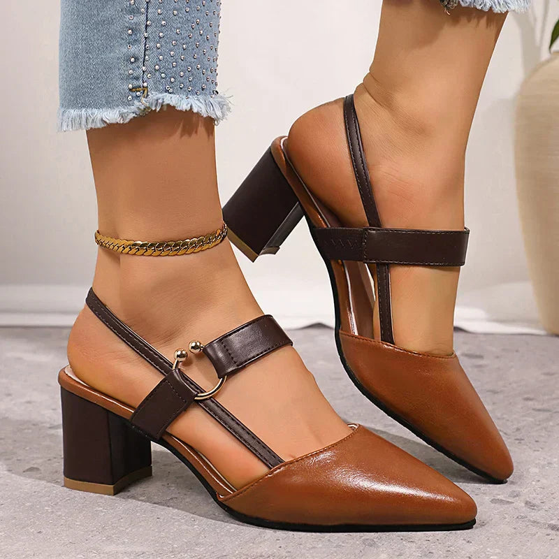 Pippa | Ring-Detail Heels