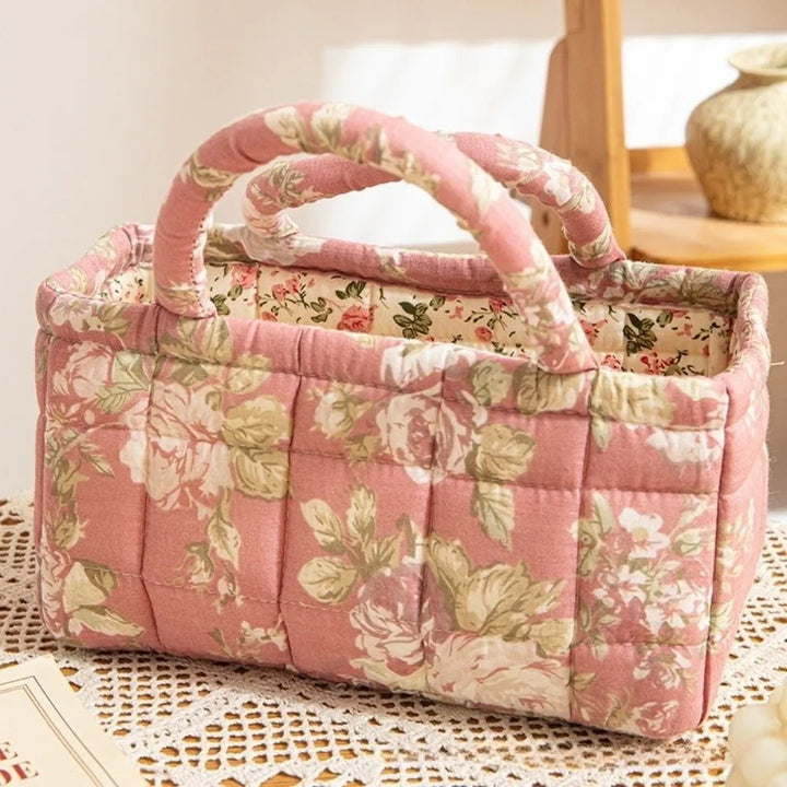 Diana | Pink Floral Bento Bag