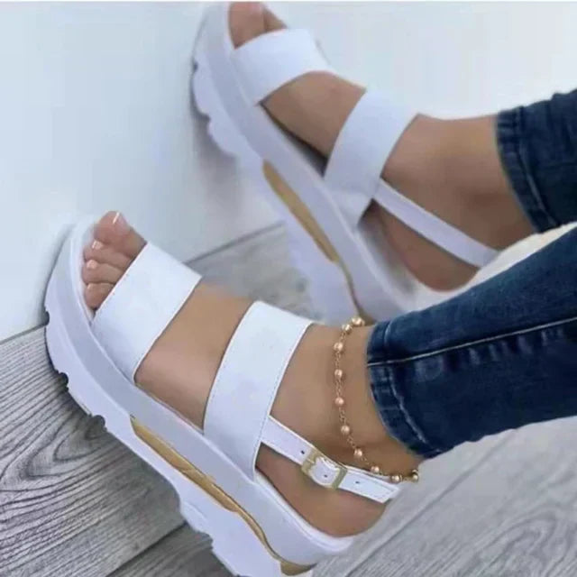 Dores | Platform Double Strap Sandals