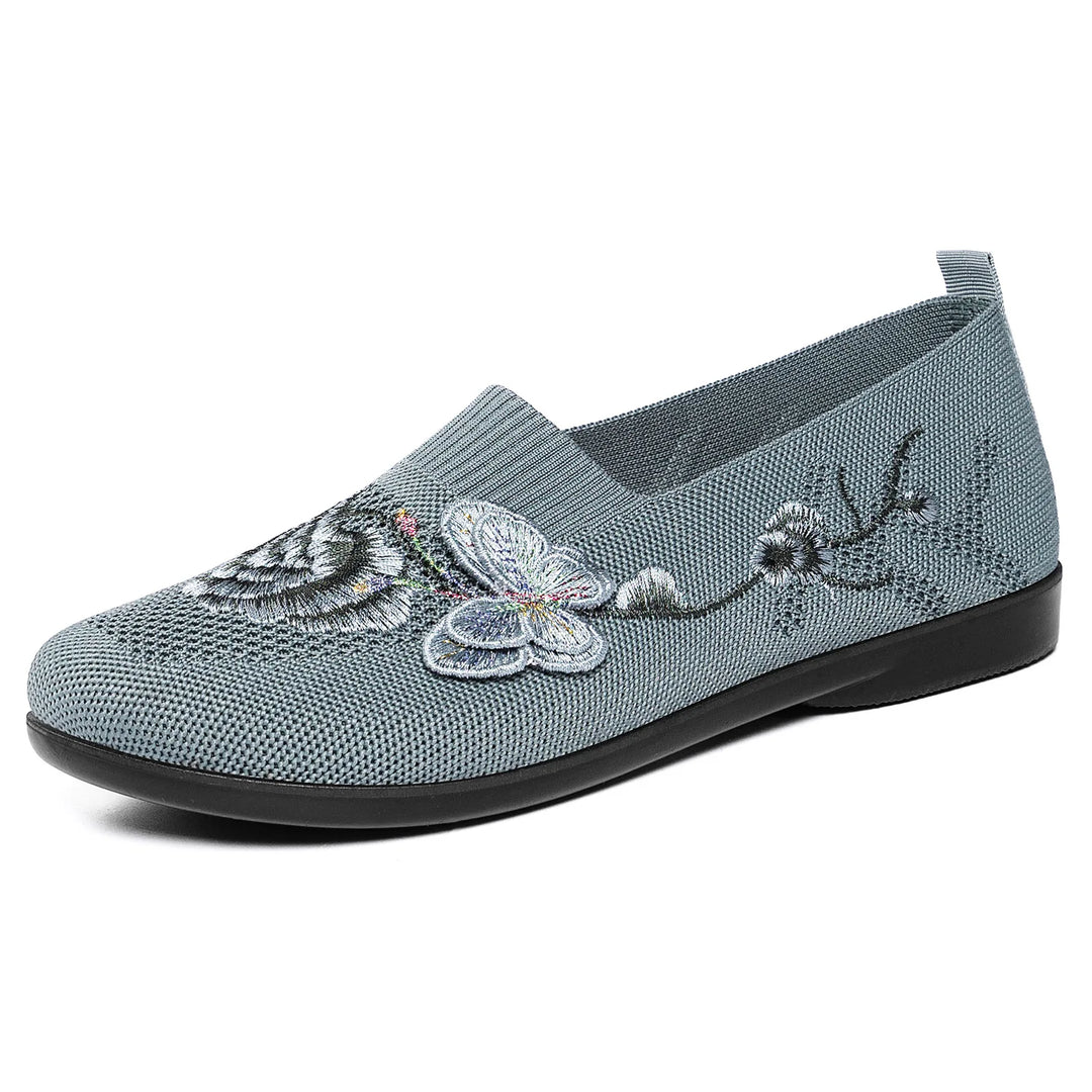 Diana | Zen Garden Knit Slip-On Shoes