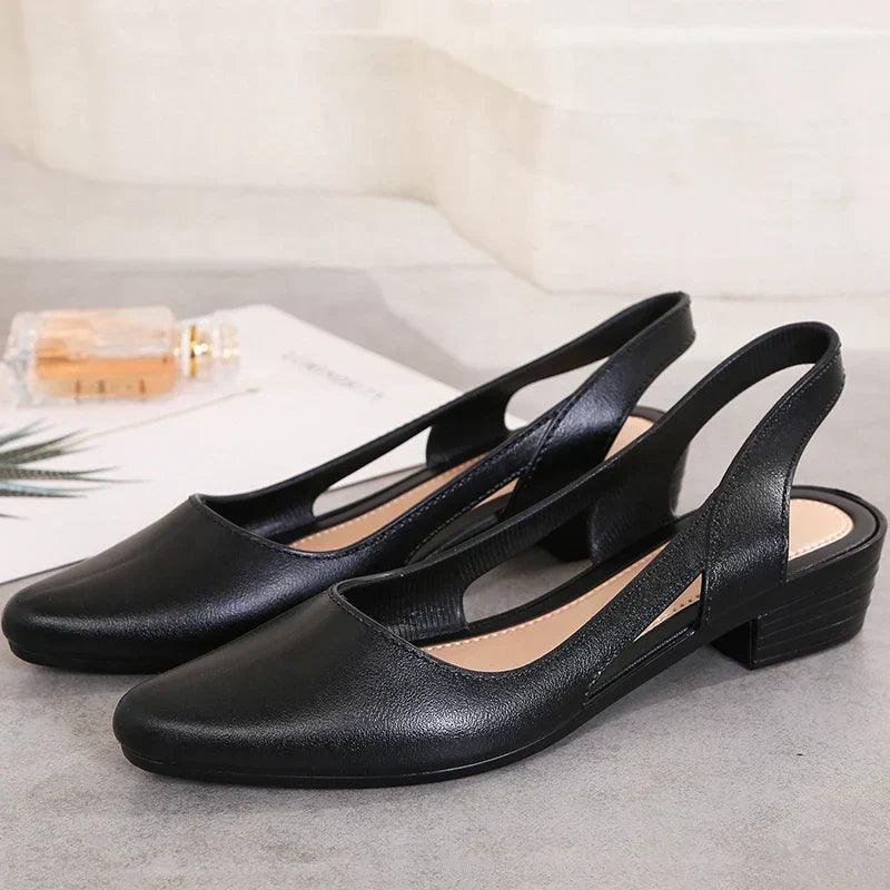Crail | Elegant Back Strap Ballet Flats