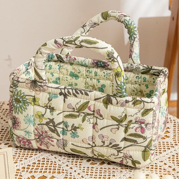 Juliet | Green Floral Bento Bag