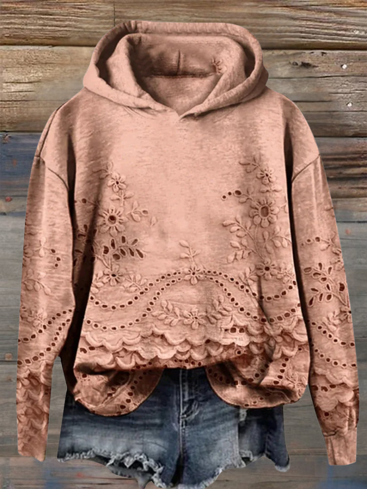 Saska | Chic Floral Hoodie