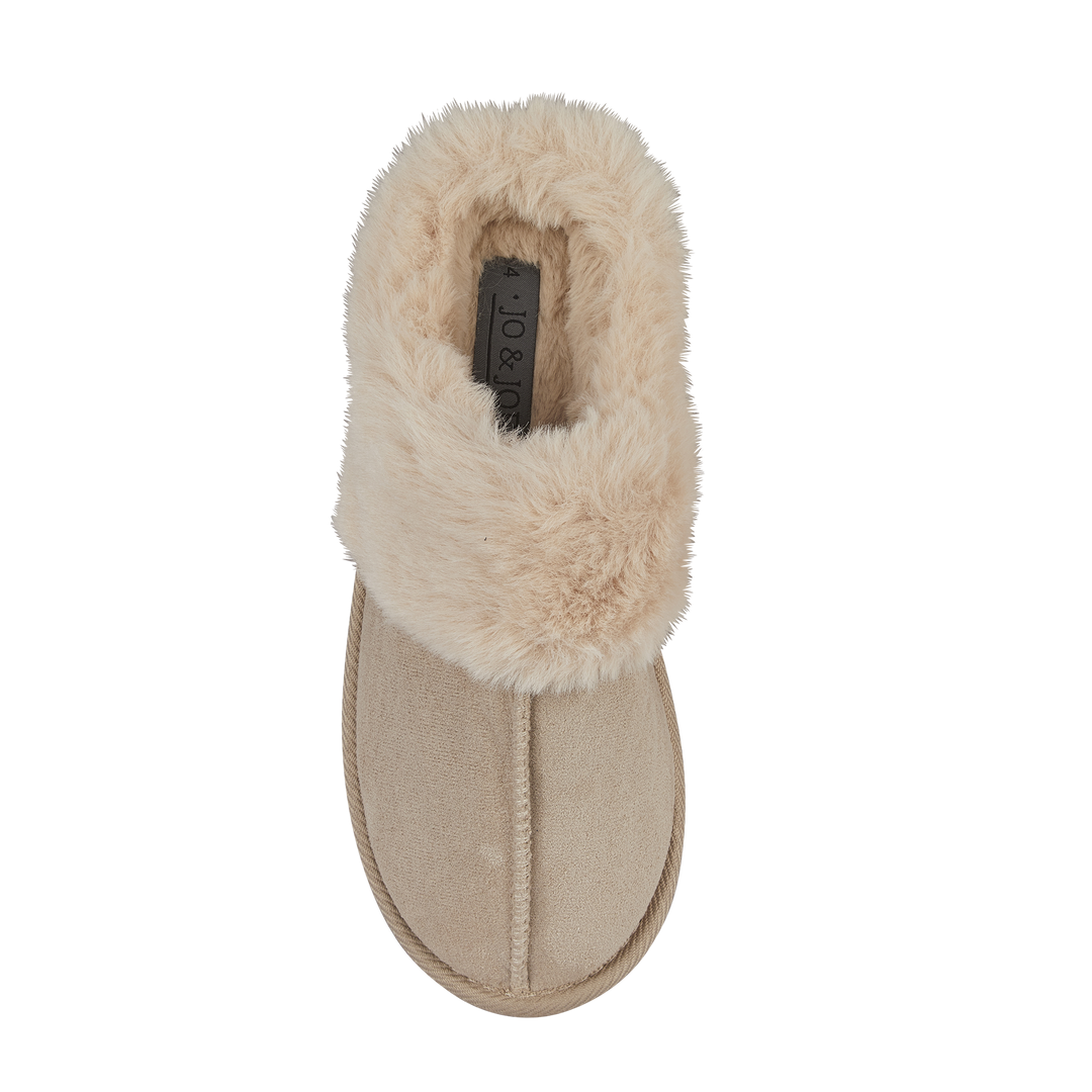 Georgiana | Faux Fur Mule Slippers