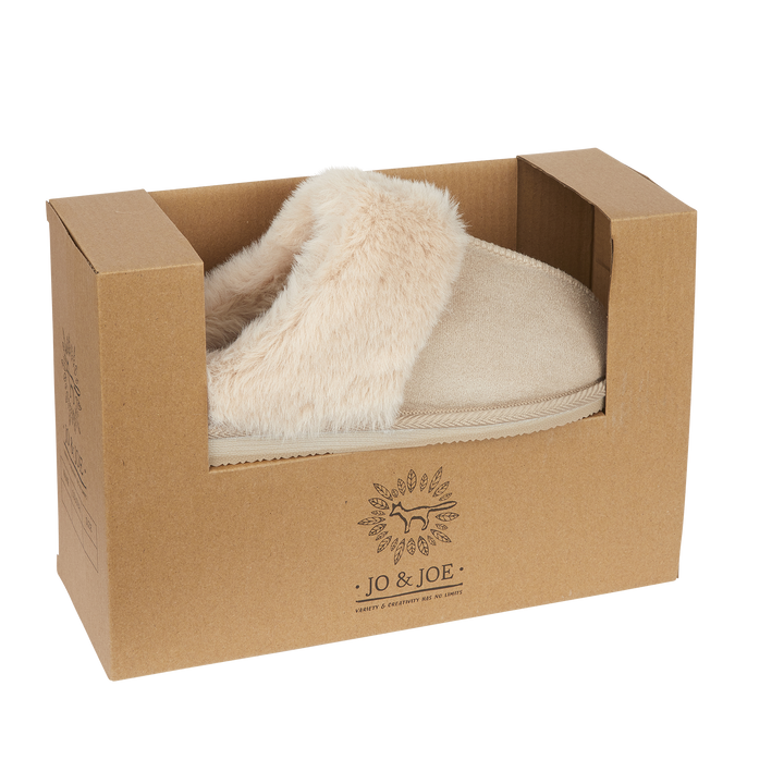 Georgiana | Faux Fur Mule Slippers