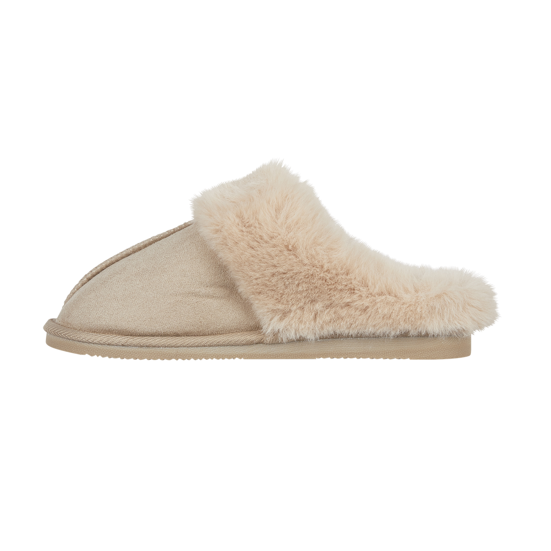 Georgiana | Faux Fur Mule Slippers