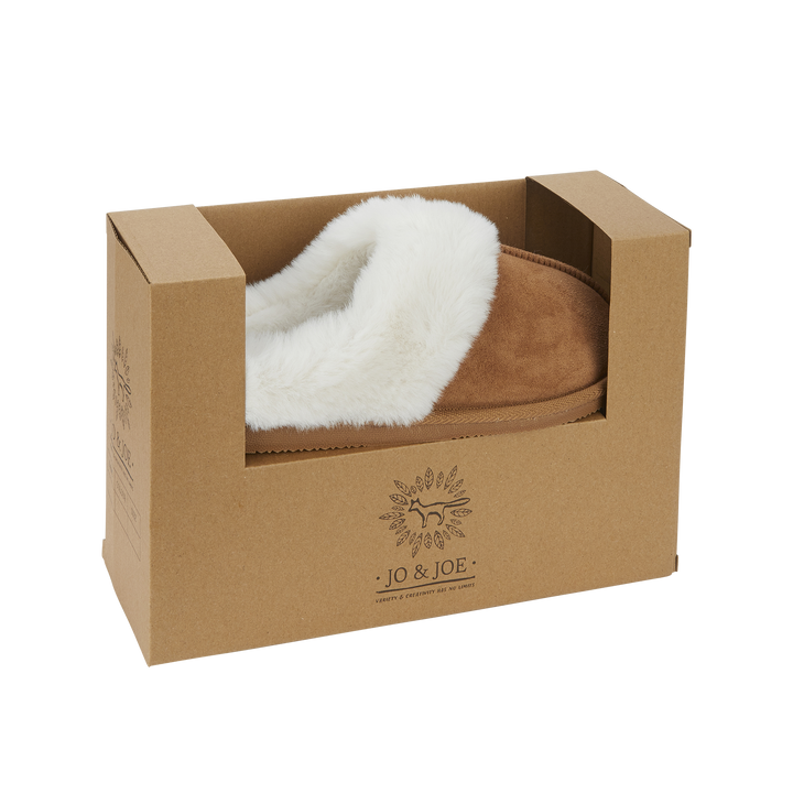 Georgiana | Faux Fur Mule Slippers