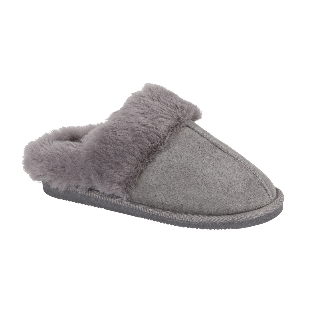 Georgiana | Faux Fur Mule Slippers