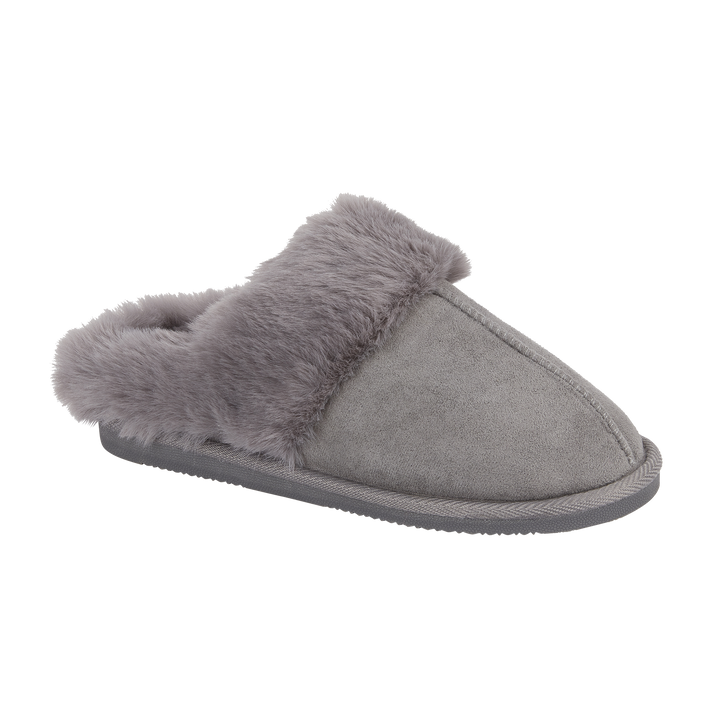 Georgiana | Faux Fur Mule Slippers
