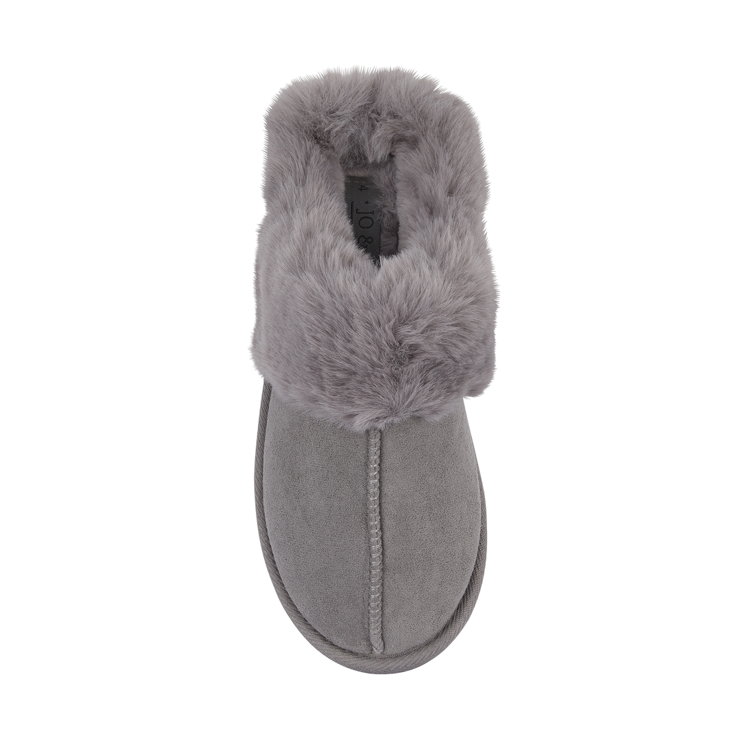 Georgiana | Faux Fur Mule Slippers