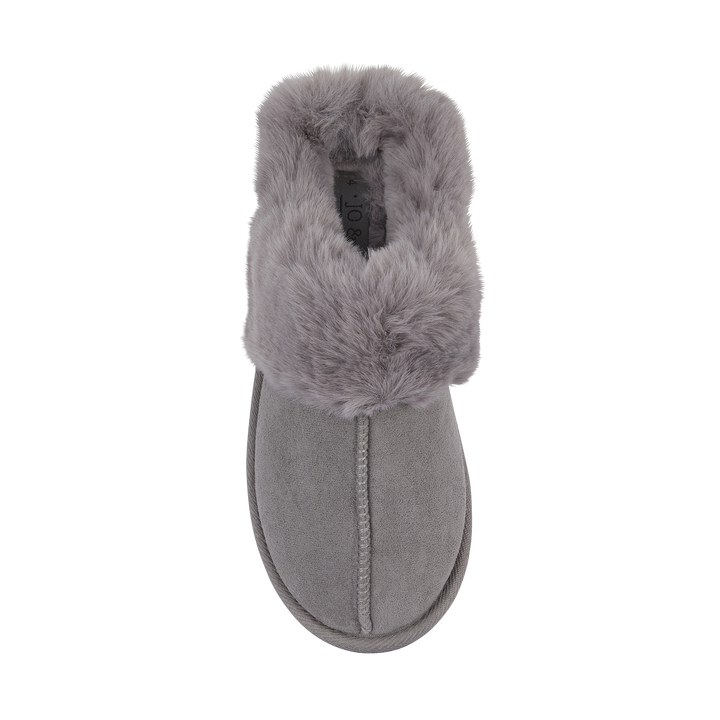 Georgiana | Faux Fur Mule Slippers