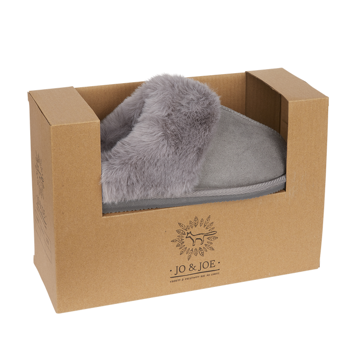 Georgiana | Faux Fur Mule Slippers