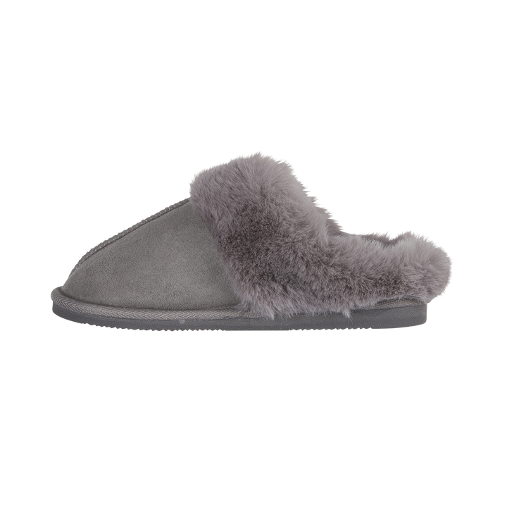 Georgiana | Faux Fur Mule Slippers
