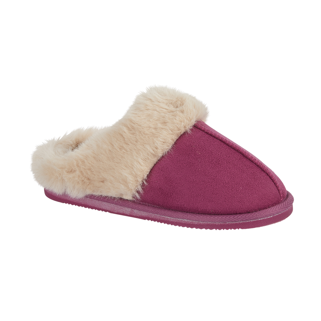 Georgiana | Faux Fur Mule Slippers