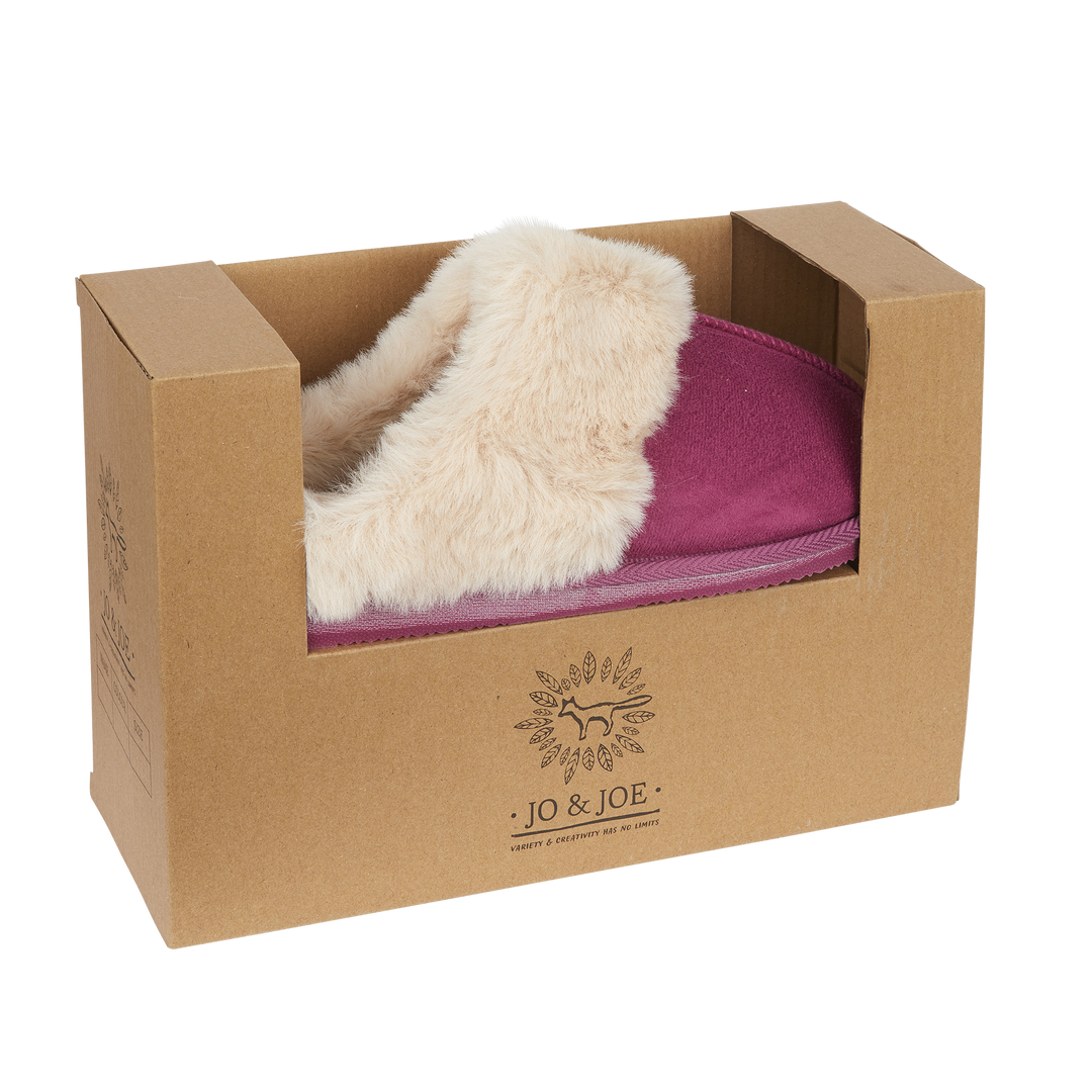 Georgiana | Faux Fur Mule Slippers