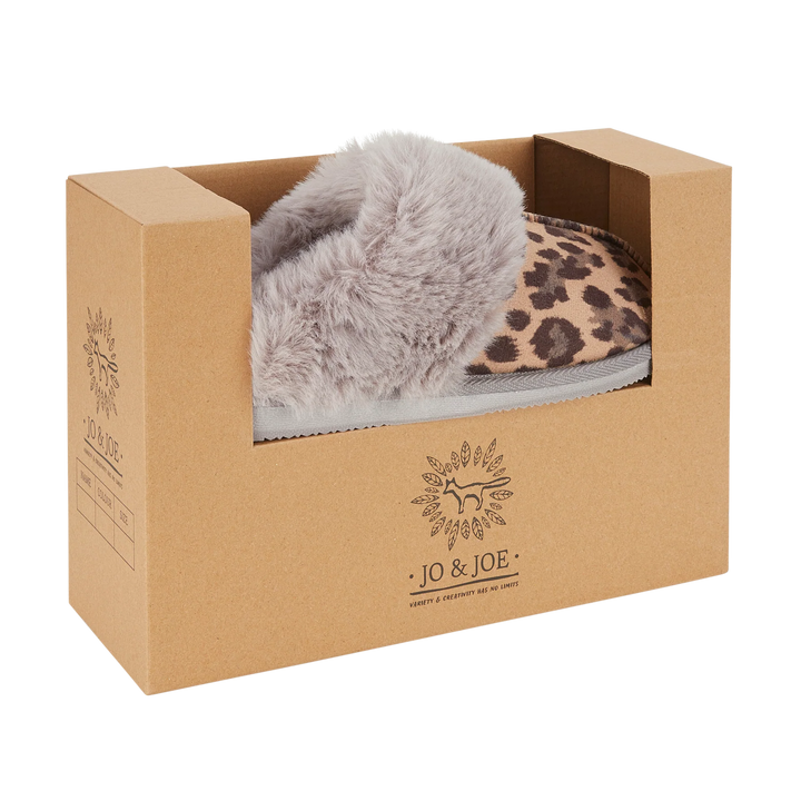 Georgiana | Faux Fur Mule Slippers