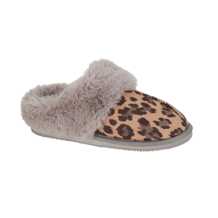 Georgiana | Faux Fur Mule Slippers